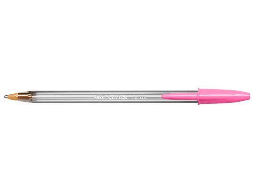 Esferografica bic cristal large fashion rosa ponta 1,6 mm , Bic , 62796 , 3086123270565